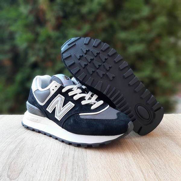 New Balance Legacy 574 чорні з сірим  946314137439 фото