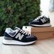 New Balance Legacy 574 чорні з сірим  946314137439 фото 3