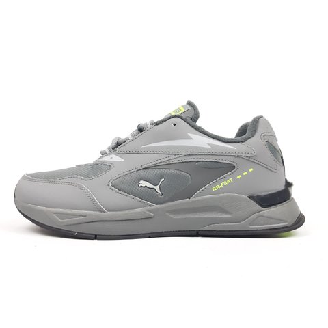 Puma rs-fast thermo сірі з салатовим  922772131389 фото