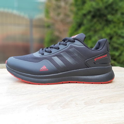 Adidas Glide чорні з червоним 57766079548 фото