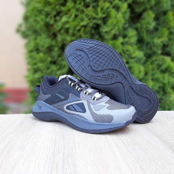 Reebok Zig Kinetica сірі з чорним  804011115430 фото