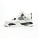 Nike AIR Jordan 4 високі білі з сірим  845728120915 фото 1