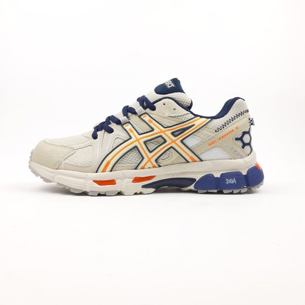 Asics Gel Kahana 8 бежеві з синім та помаранчевим  699604100395 фото