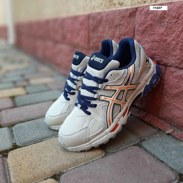 Asics Gel Kahana 8 бежеві з синім та помаранчевим  699604100395 фото