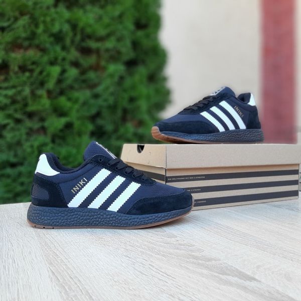 Adidas INIKI Чорні на чорній  57649879402 фото