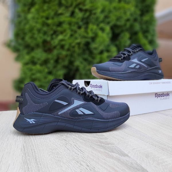 Reebok Zig Kinetica чорні з сірим  804000115429 фото