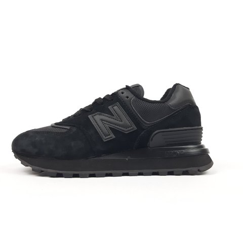 New Balance Legacy 574 чорні  946358137443 фото