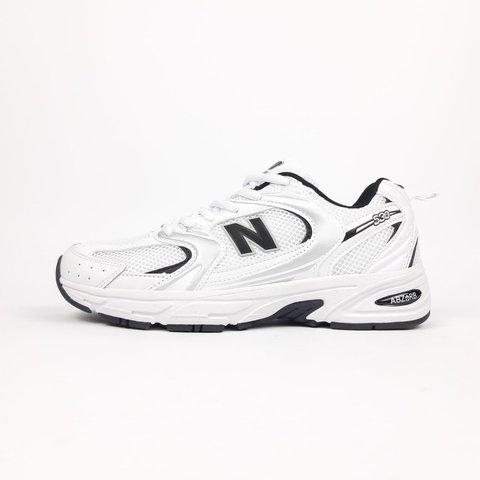 New Balance 530 Білі з чорним  60438383704 фото