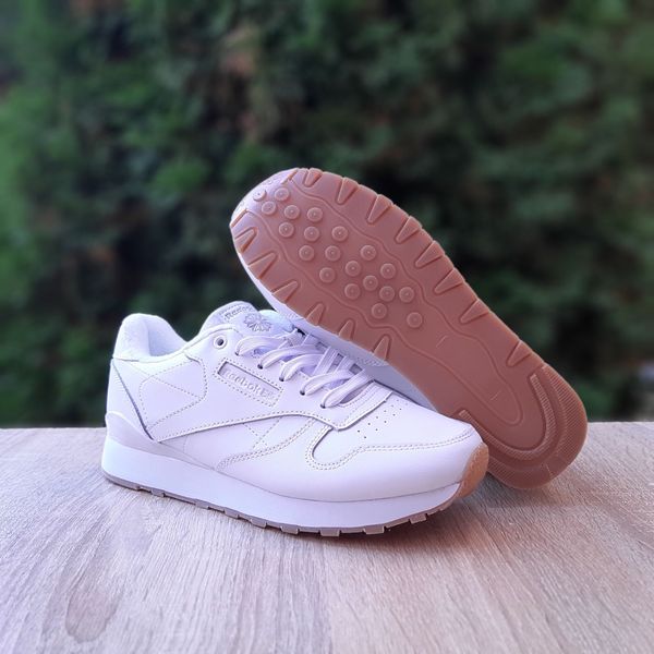 Reebok Classic Leather білі  923088131430 фото