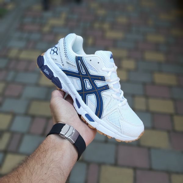 Asics Gel Kahana 8 білі з синім  745708106936 фото