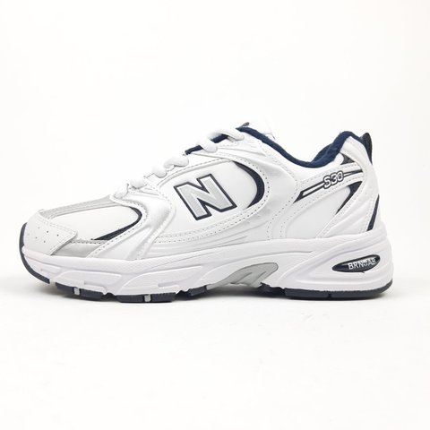 New Balance 530 Білі з синім  892124127253 фото