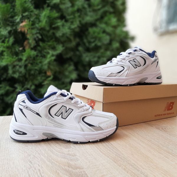 New Balance 530 Білі з синім  892124127253 фото