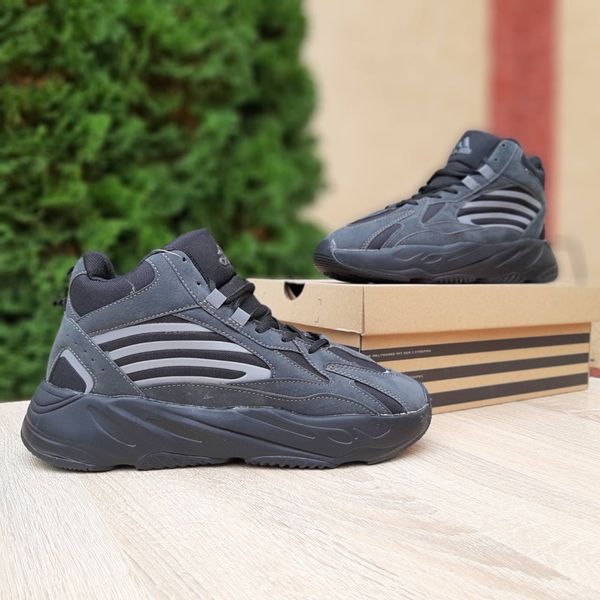 Adidas Yeezy Boost 700 високі Темно сірі  57654779406 фото