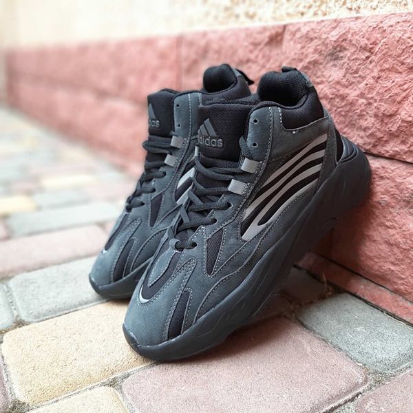 Adidas Yeezy Boost 700 високі Темно сірі  57654779406 фото