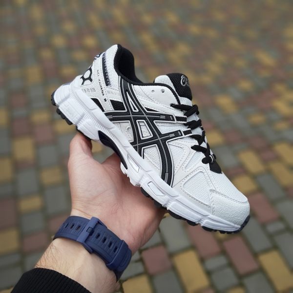 Asics Gel Kahana 8 Білі з чорним  762442109356 фото