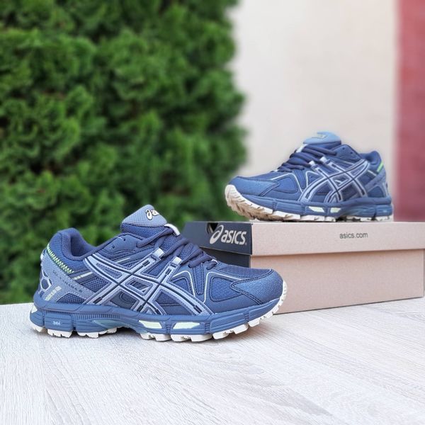 Asics Gel Kahana 8 темно сірі з салатовим  708569101734 фото