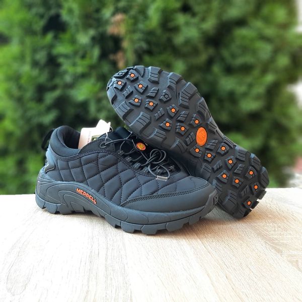 Merrell ICE Cup MOC Чорні з помаранчевим чорна пятка  885335126405 фото