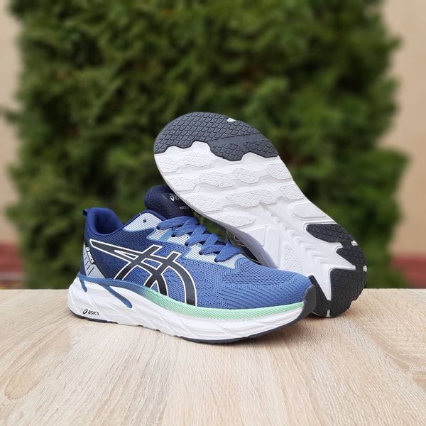 Asics Gel-Excite 10 сині з салатовим  67426596966 фото